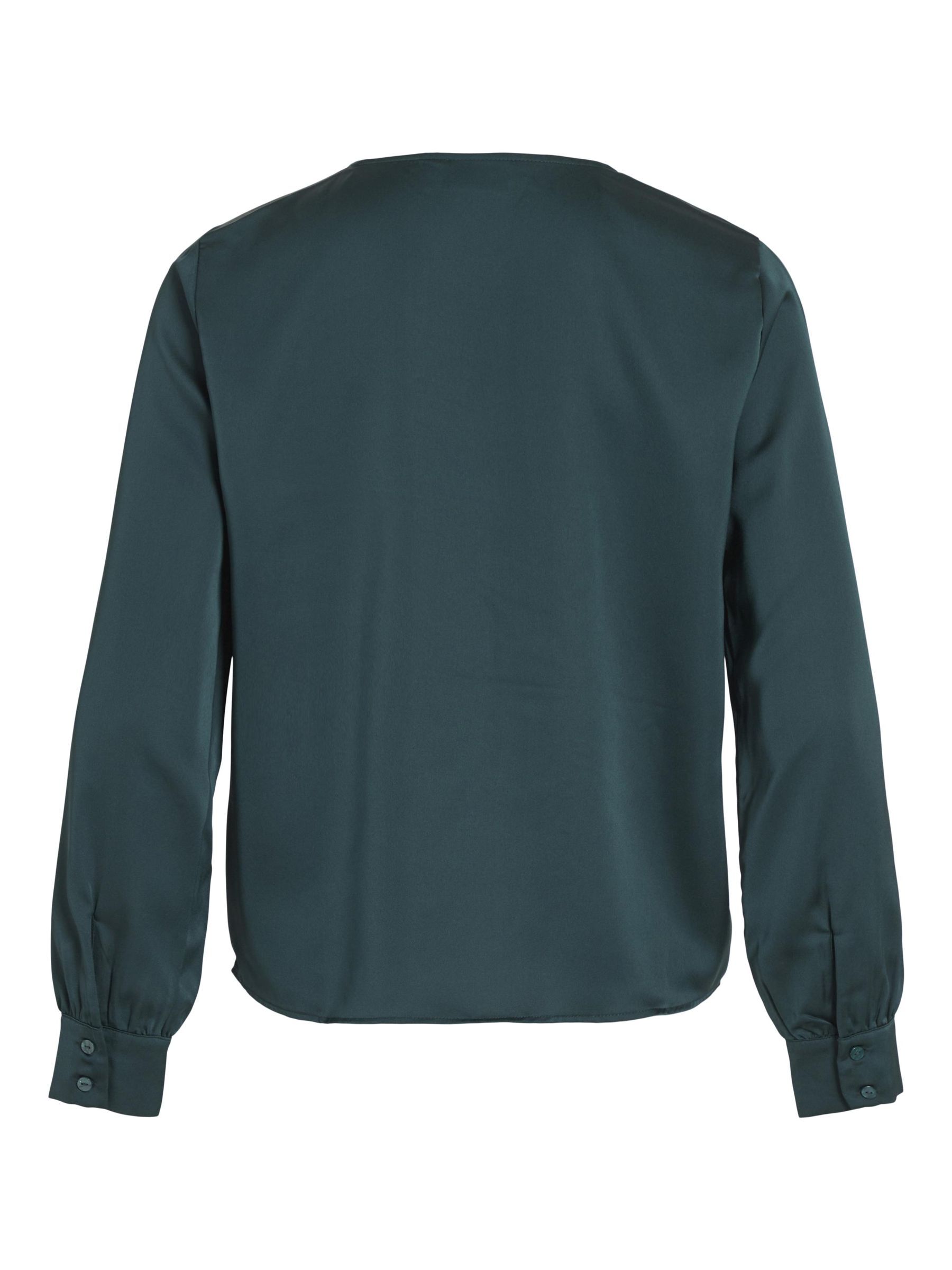 VIELLETTE V-NECK  L/S TOP -  NOOS