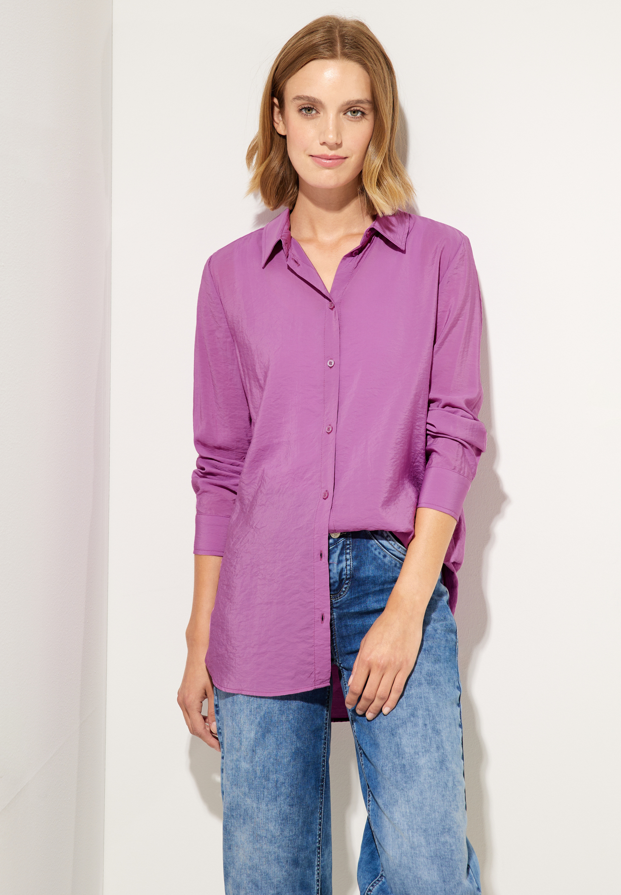 Bluse mit Knopfleiste