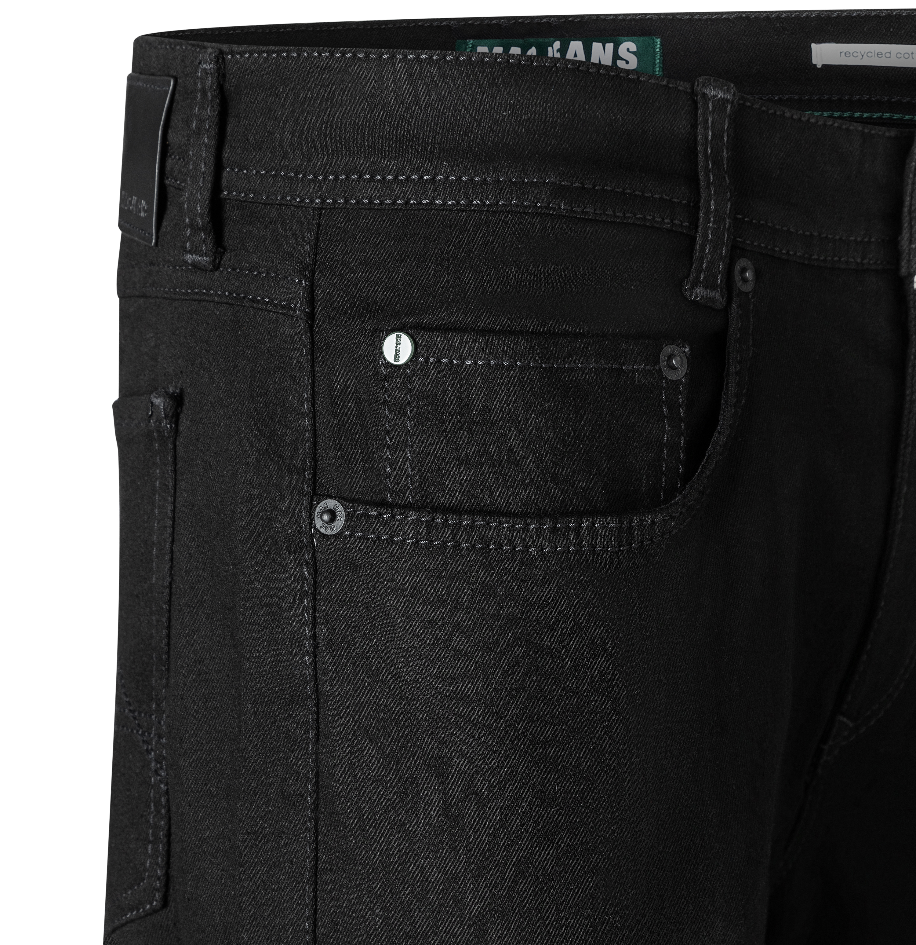 MAC JEANS - Arne, Black Stretch Denim