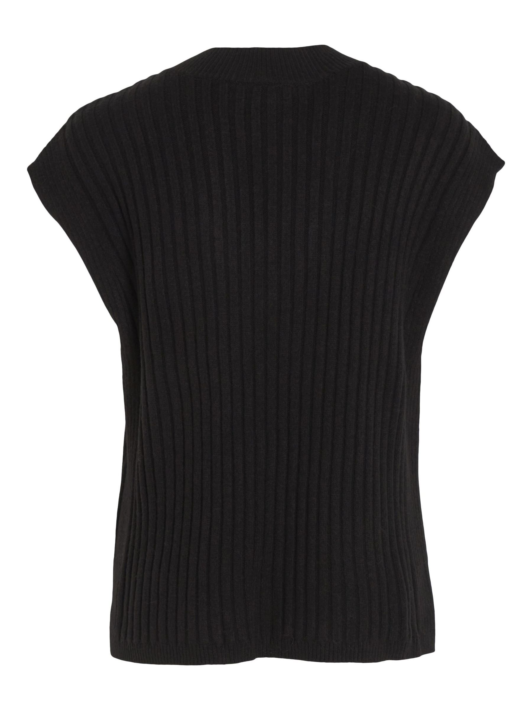 VIMALJE V-NECK S/L OVERSIZE KNIT VEST