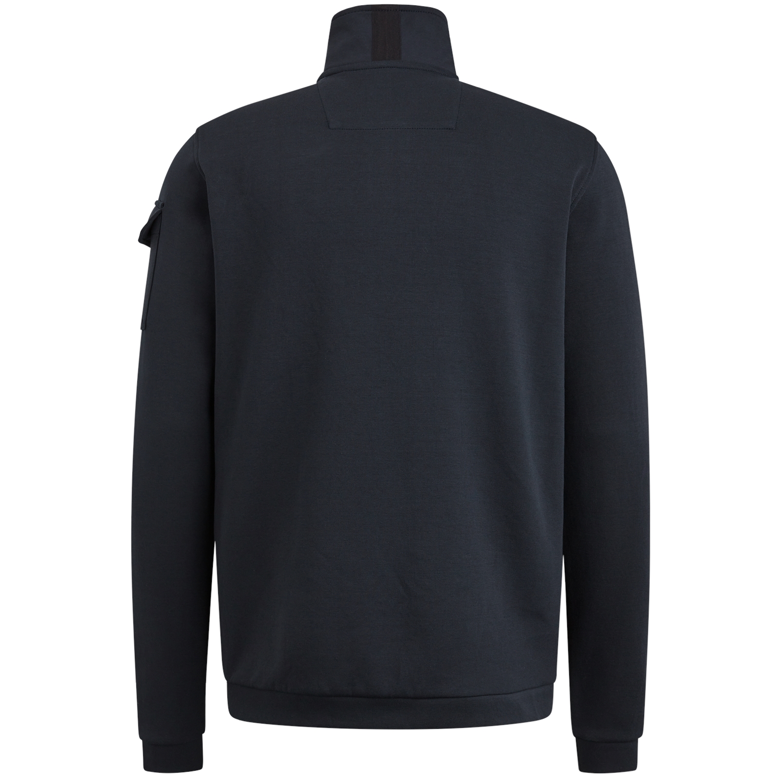 Half zip collar interlock jersey