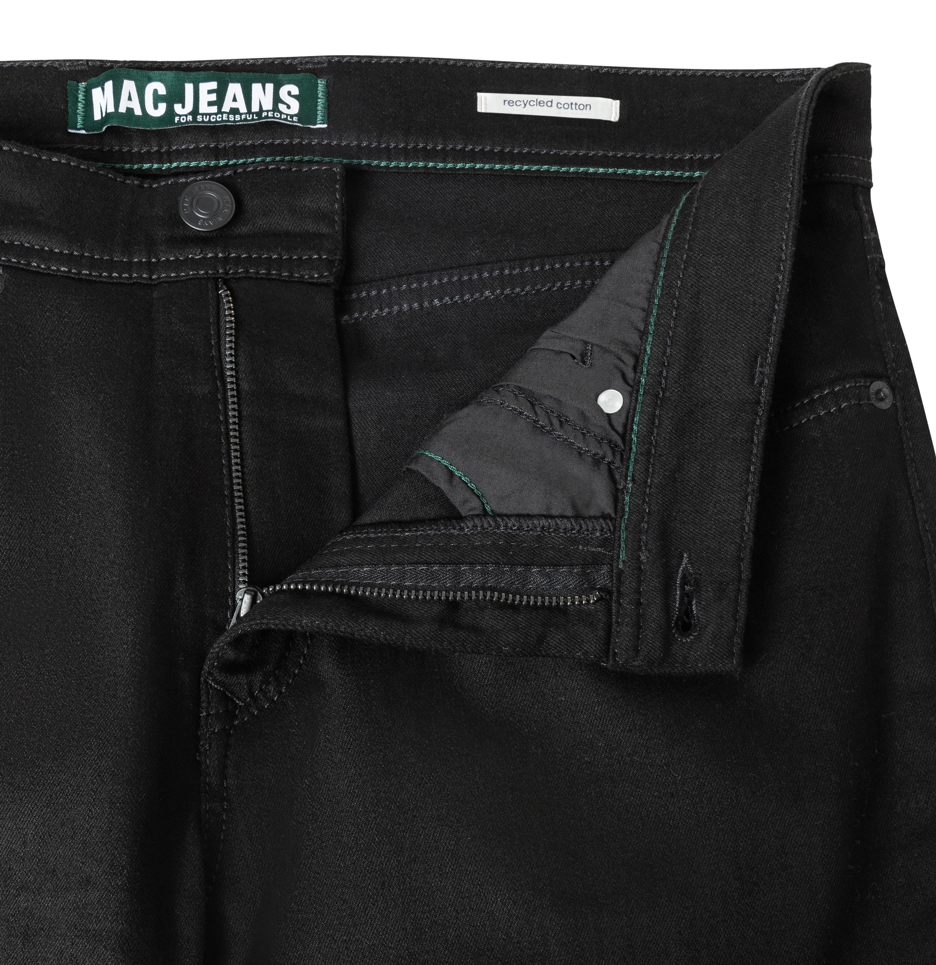 MAC JEANS - Arne, Black Stretch Denim