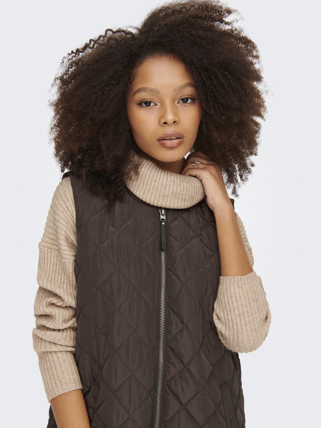 ONLJESSICA X-LONG QUILTED WAISTCOAT OTW